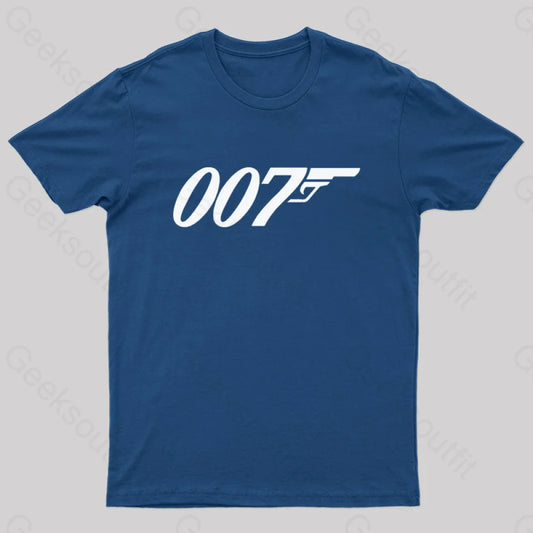 007 Geek T-Shirt Navy / S