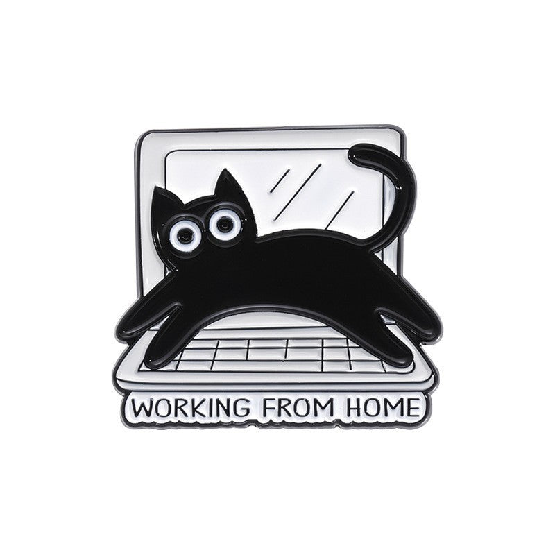 Funny IT Cat Pins