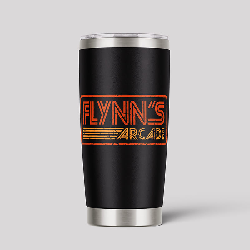 Flynn's Arcade 80s Retro 20oz tumbler