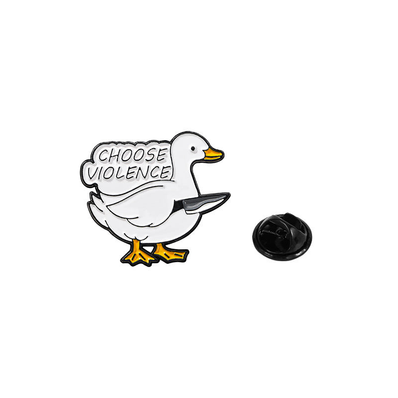 Funny Little Goose Pins