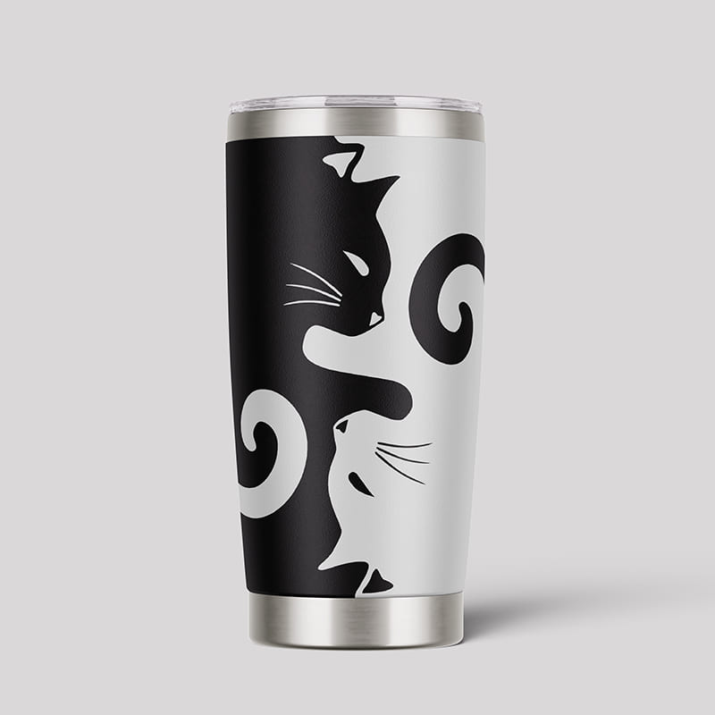 Cats Rule 20oz Tumbler