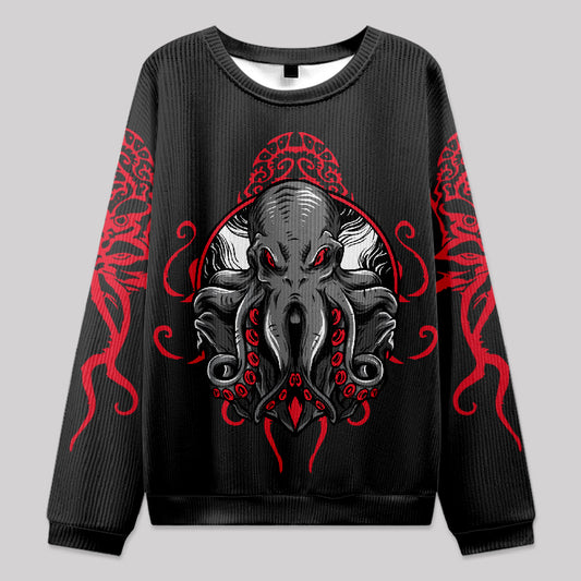 Cthulhu Dark Art Knit Sweatshirt