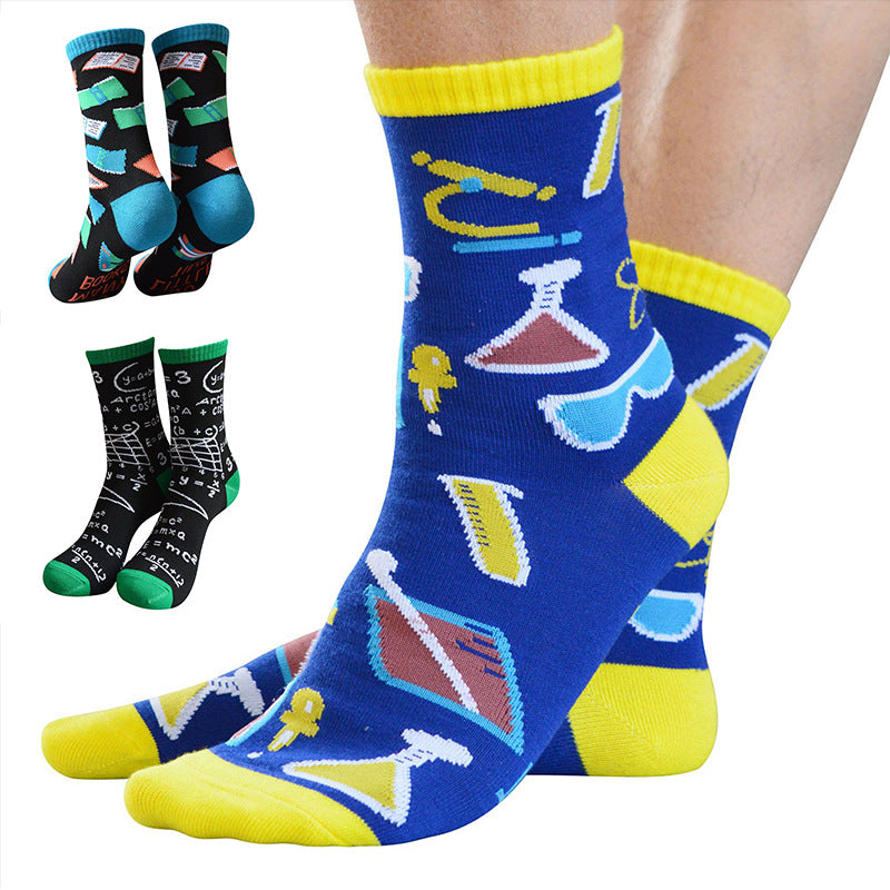 Geeksoutfit Men's Trend Science Socks for Sale online