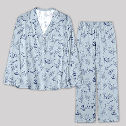 Capybara Pajamas Set