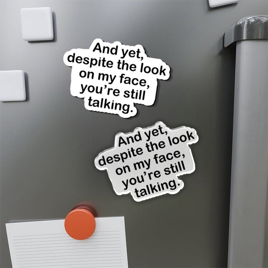 Funny Words Refrigerator Magnet