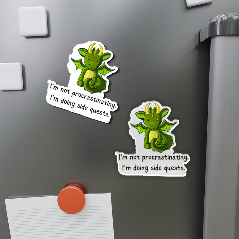 Gamer's Procrastination Refrigerator Magnet