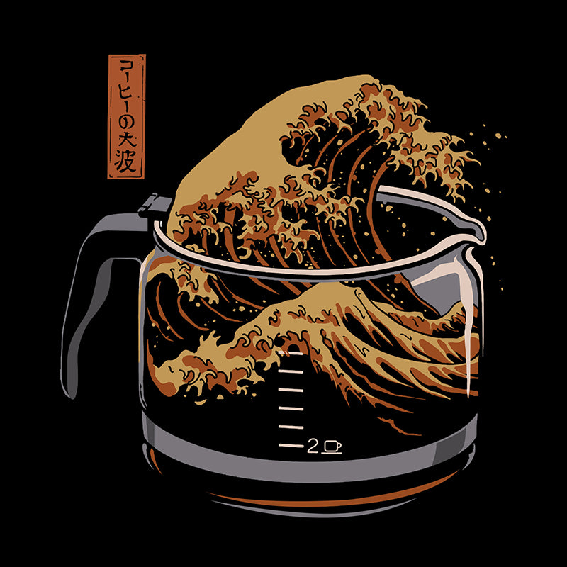 The Great Wave of Coffee Geeks Tumbler