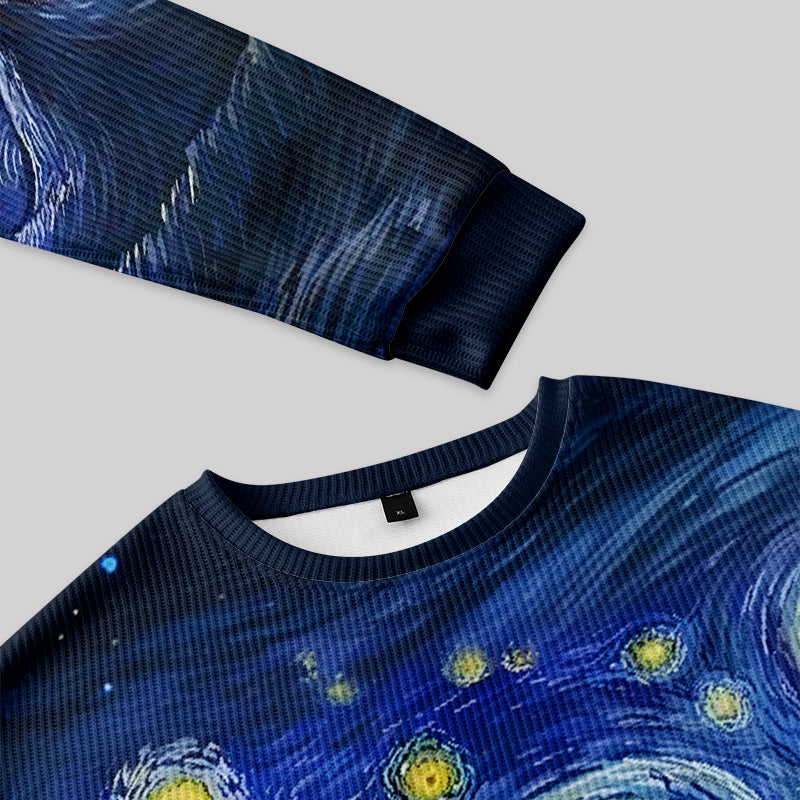 Starry Night of Mordor Knit Sweatshirt