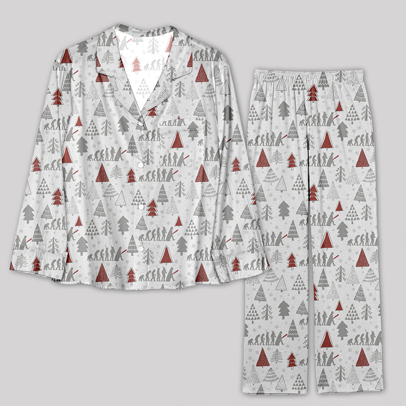 Christmas Tree Pajamas Set