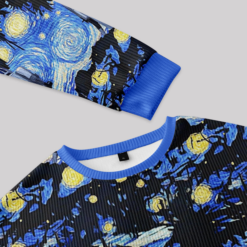 R2-D2 Starry Night Knit Sweatshirt