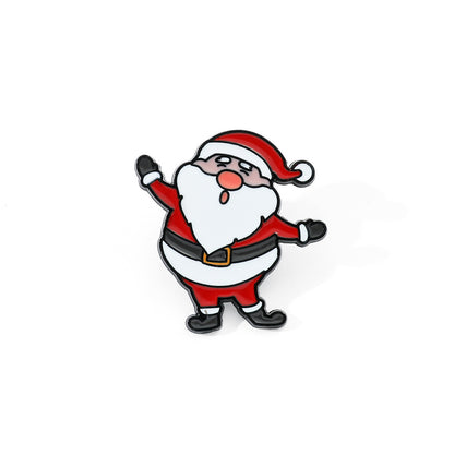 Father Christmas Cartoon Pins