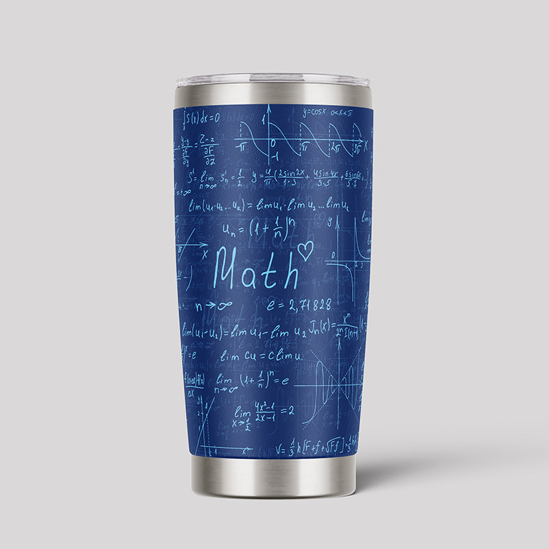 Math Function Curve Geeks Tumbler