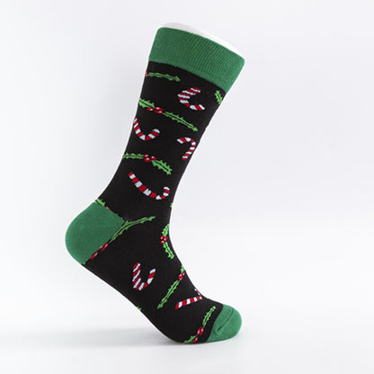 Christmas Element Casual Men's Socks