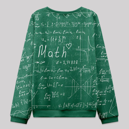 Love Math Knit Sweatshirt