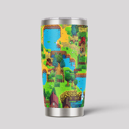 Stardew Valley RPG Game 20oz Tumbler