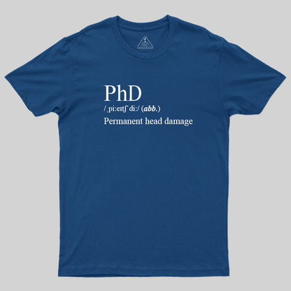 PhD, Permanet Head Damage T-Shirt