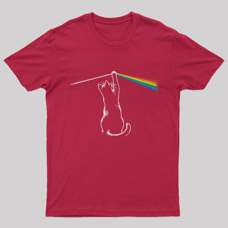 Pink Floyd Funny Cat Geek T-Shirt