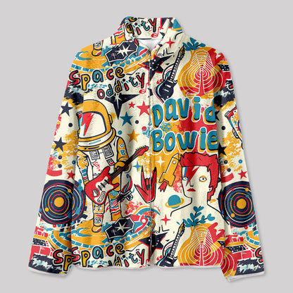 David Bowie Space Oddity Fleece Jacket