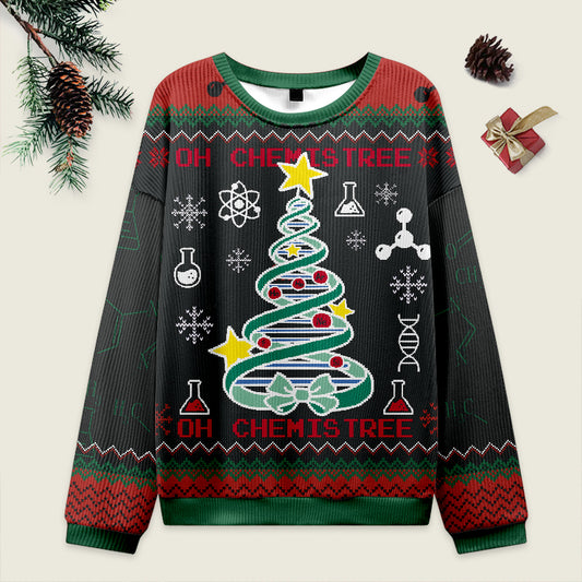 DNA Tree Ugly Christmas Sweater