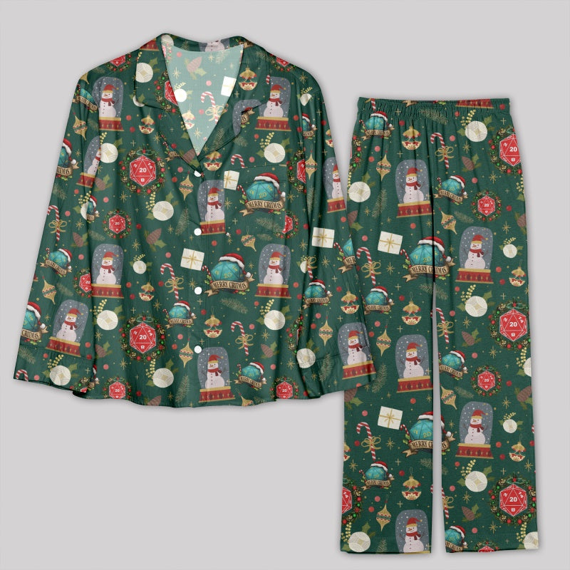 Christmas Dungeons & Dragons Pajamas Set