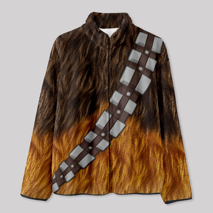 Chewbacca Outfit Fleece Jacket