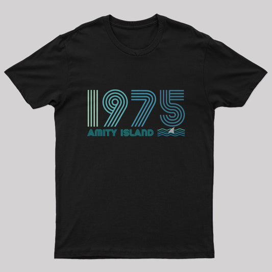 Amity Island 1975 Geek T-Shirt