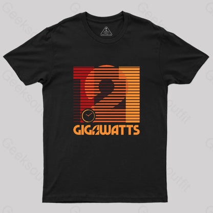 1.21 Gigawatts T-Shirt Black / S