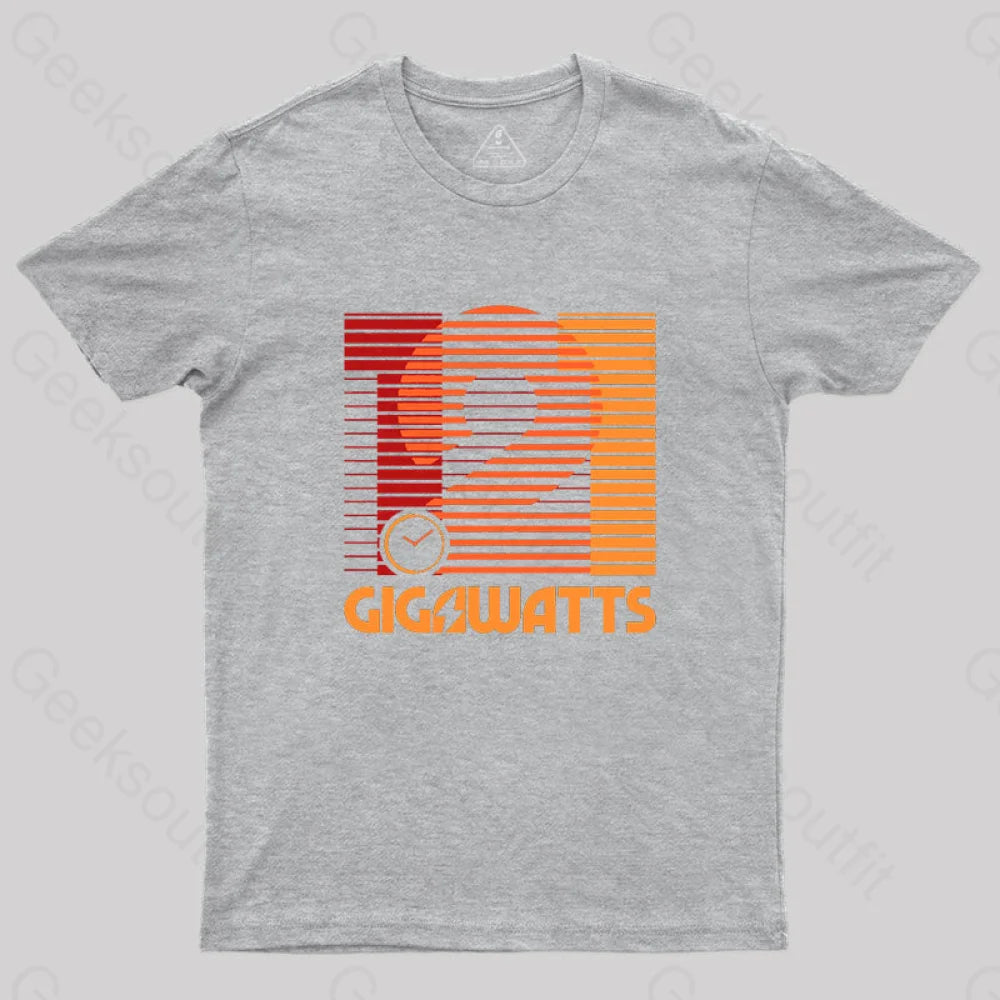 1.21 Gigawatts T-Shirt Grey / S