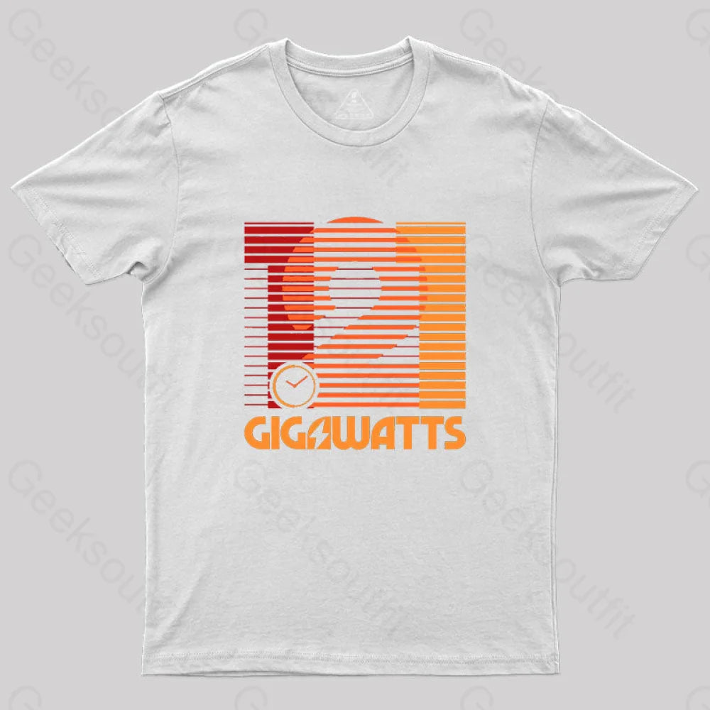 1.21 Gigawatts T-Shirt White / S