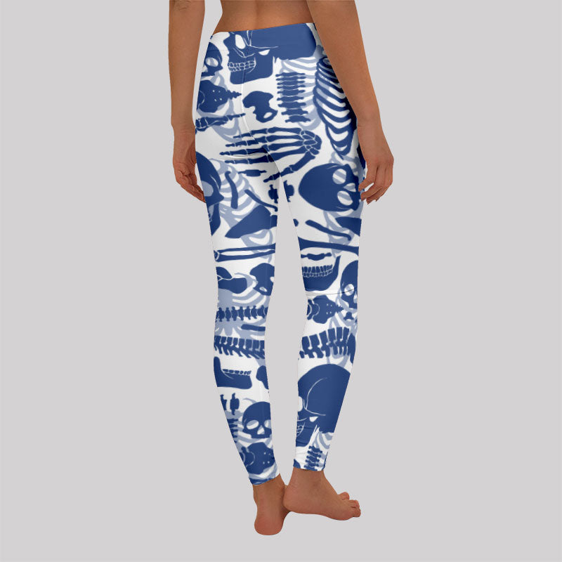 Skeleton Geek Leggings