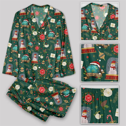 Christmas Dungeons & Dragons Pajamas Set