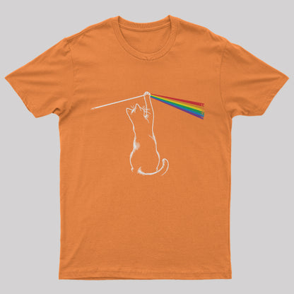 Pink Floyd Funny Cat Geek T-Shirt