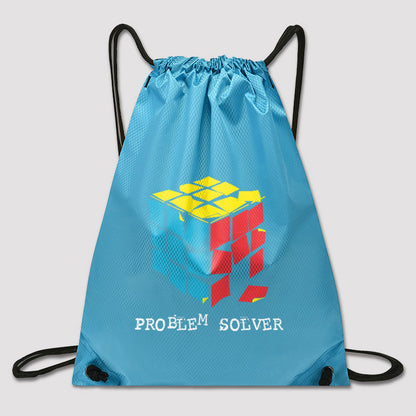 Problem Solver Drawstring Cinch Bag