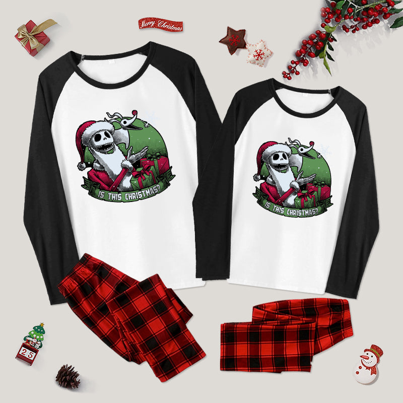 Skeleton Christmas Halloween Family Christmas Pajama Sets