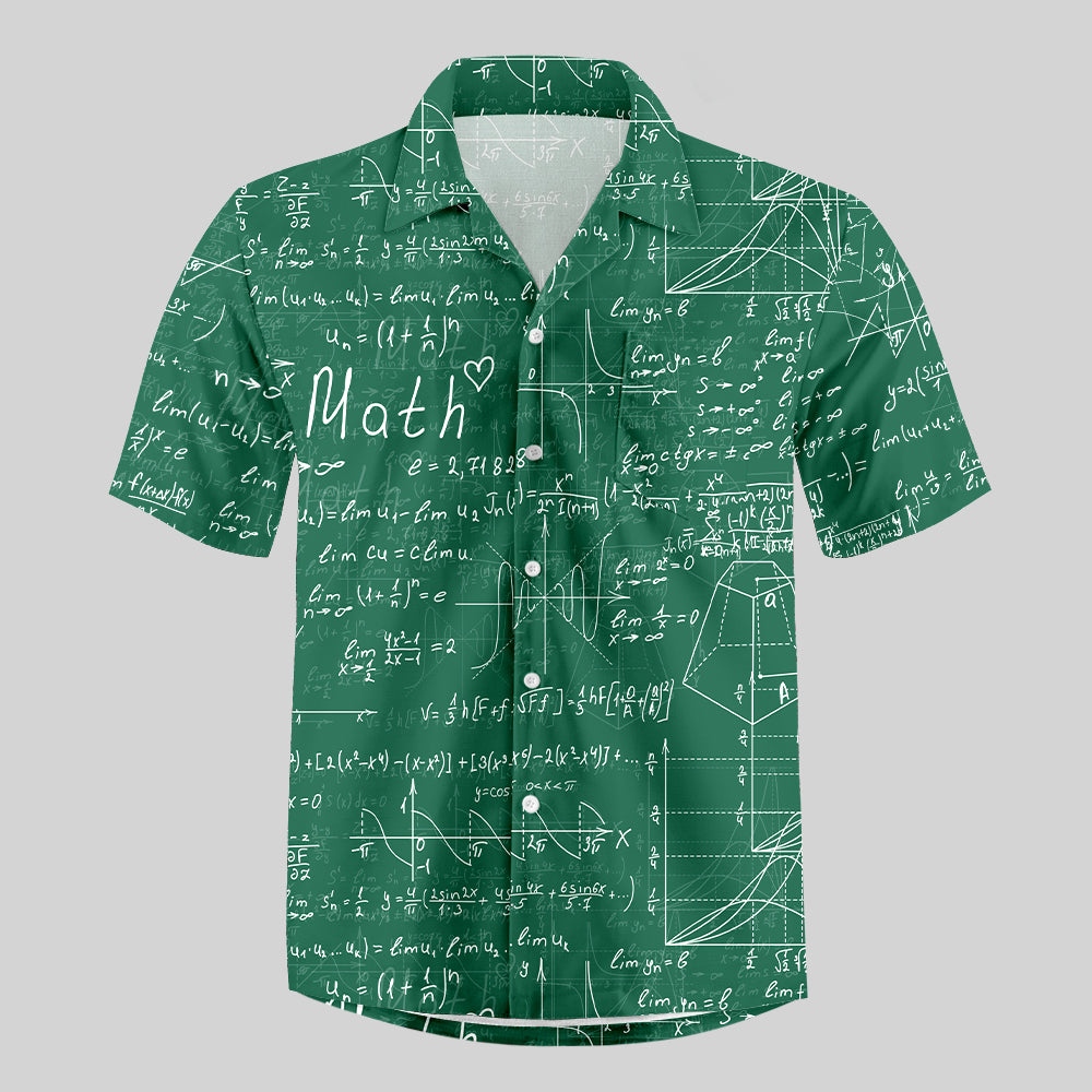 Love Math Button Up Pocket Shirt