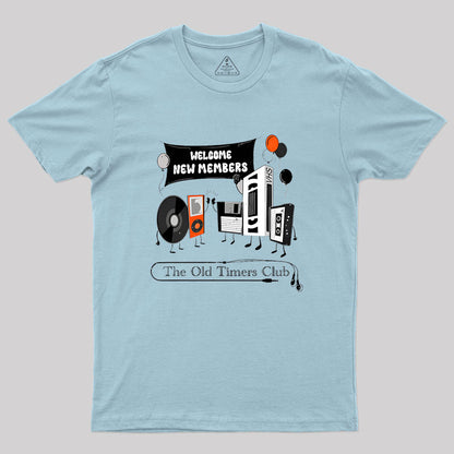 Old Timers Club Geek T-Shirt