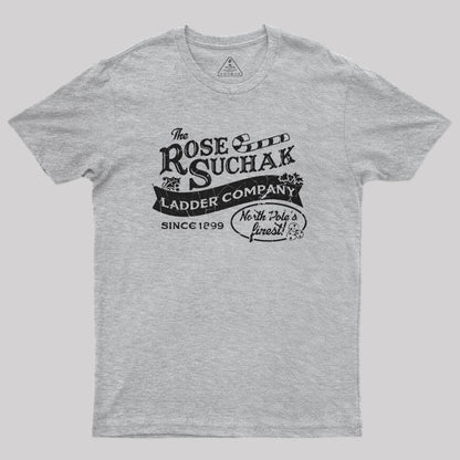 The Rose Suchak Ladder Company Christmas Geek T-Shirt