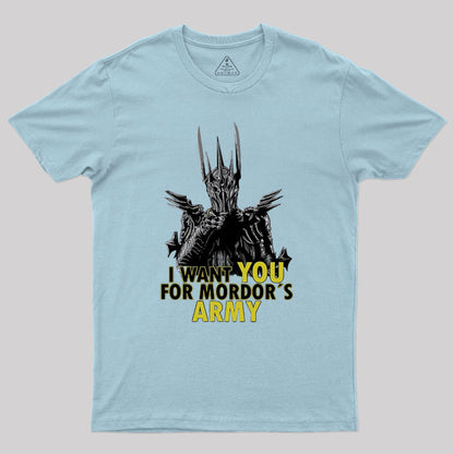 MordorÂ´s Army Geek T-Shirt