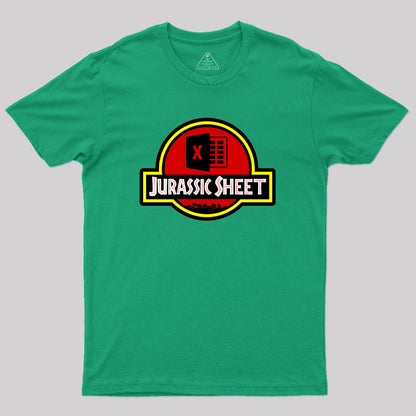 Jurassic Sheet Geek T-Shirt