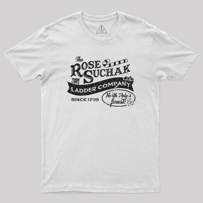 The Rose Suchak Ladder Company Christmas Geek T-Shirt