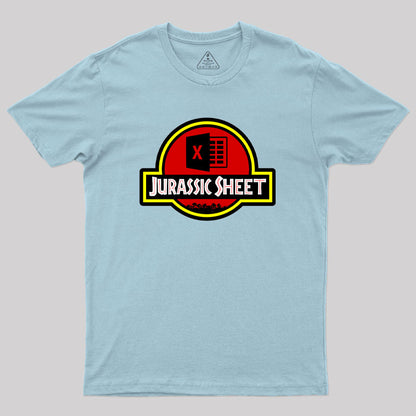 Jurassic Sheet Geek T-Shirt