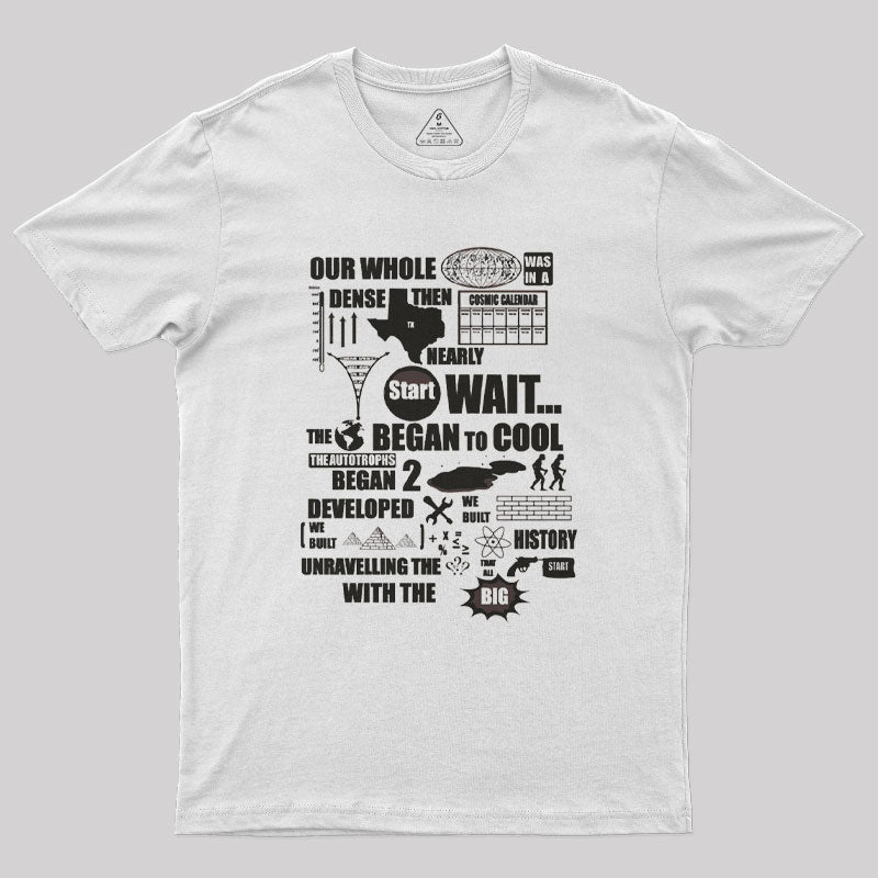 Bang Goes the Theme Song Geek T-Shirt