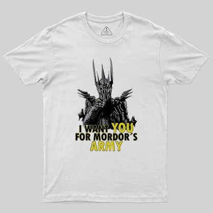 MordorÂ´s Army Geek T-Shirt