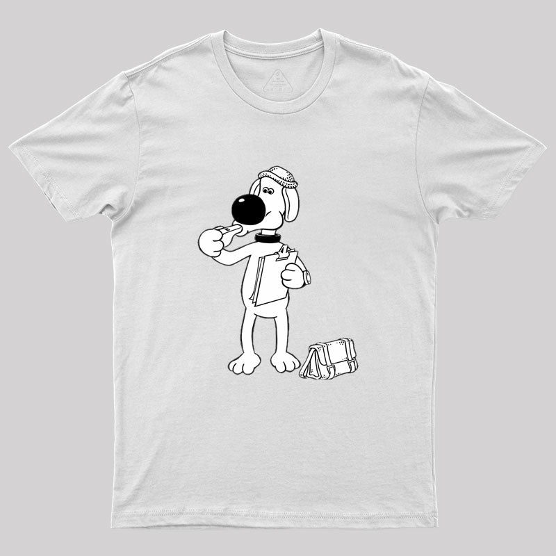 Vintage TV Series The Sheep Cartoon Geek T-Shirt