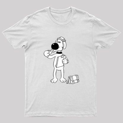 Vintage TV Series The Sheep Cartoon Geek T-Shirt