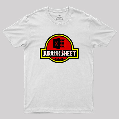 Jurassic Sheet Geek T-Shirt