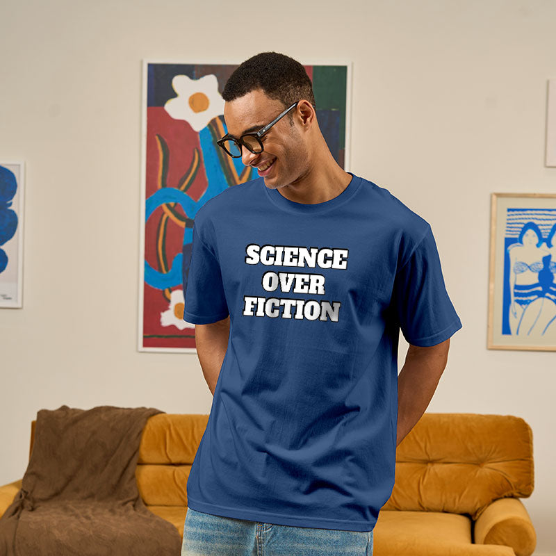 Science Over Fiction Geek T-Shirt