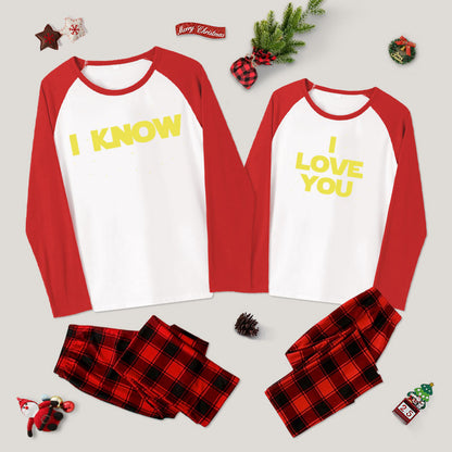 I Love You I Know Couple Pajama Sets