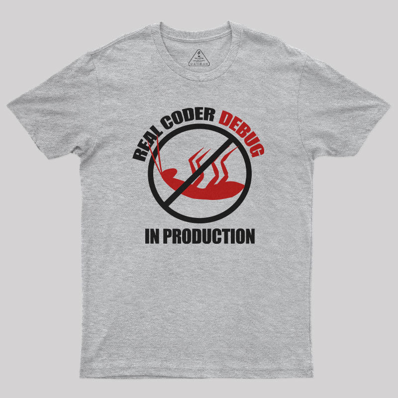 Real Coder Debug in Production Classic T-Shirt