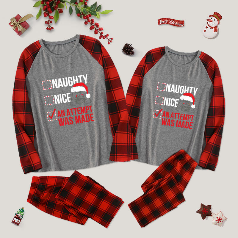 Checklist Family Christmas Pajama Sets